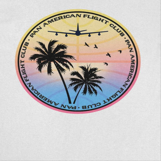 Pan Am Flight Club Icon Mens T Shirt White