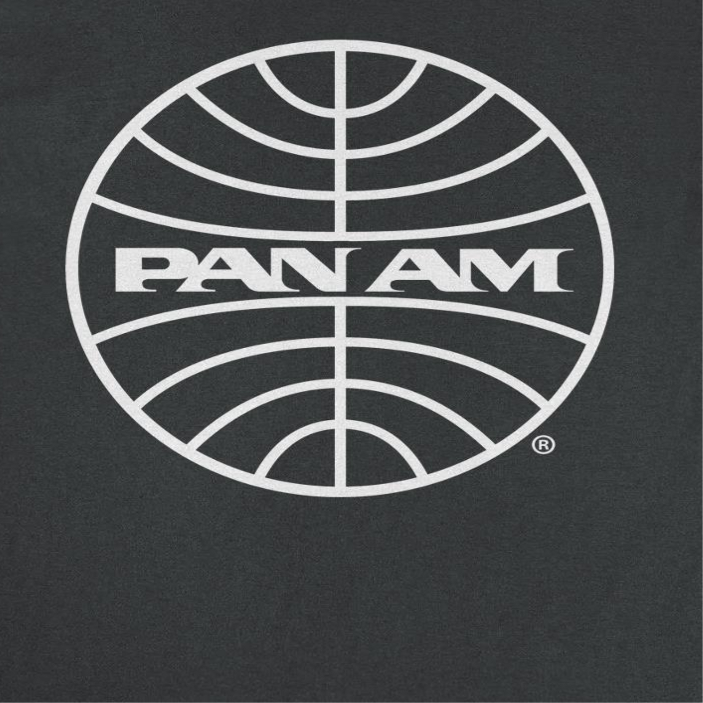 Pan Am Classic White Logo in Mens T Shirt Black
