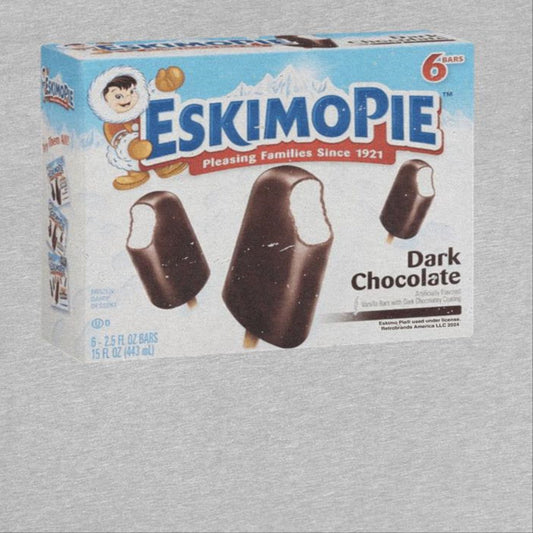 Eskimo Pie Dark Chocolate Ice Cream Mens T Shirt Sport Grey