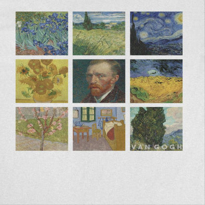 Classic Paintings Van Gogh Collection Mens T Shirt White