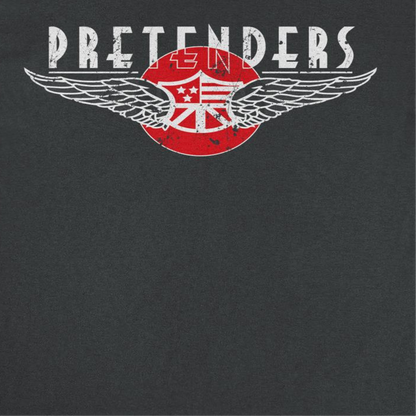 The Pretenders Pretenders Winged Emblem Mens T Shirt Black