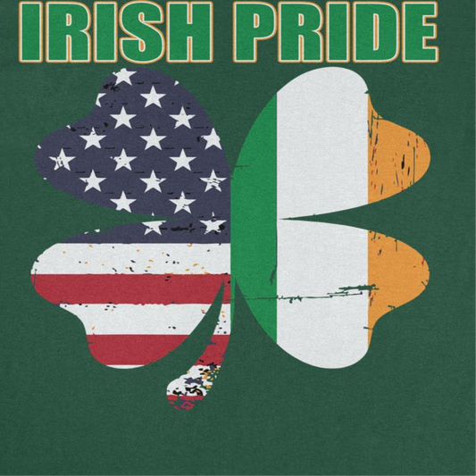 St. Patricks Day Irish Pride Wings Mens T Shirt