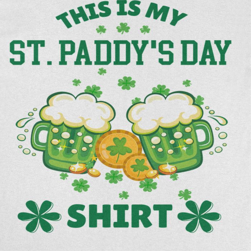 St. Patricks Day this is my Drinking Shirt Mens T Shirt