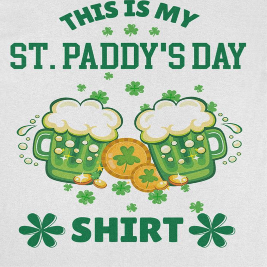 St. Patricks Day this is my Drinking Shirt Mens T Shirt