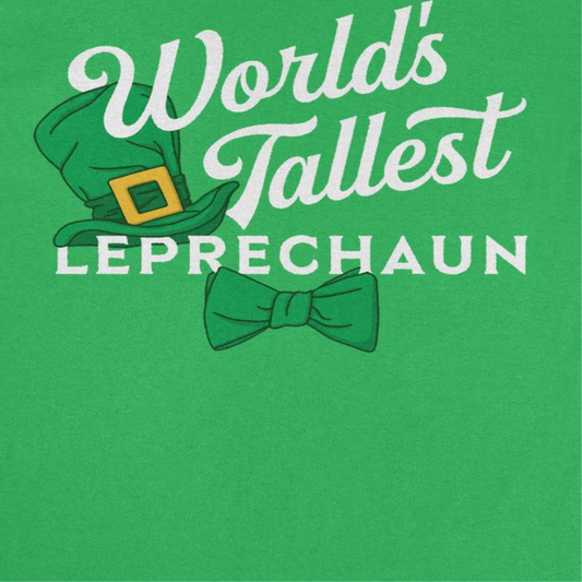 St. Patricks Day World's Tallest Leprechaun Mens T Shirt