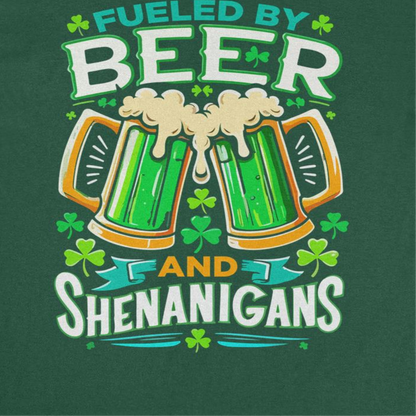 St. Patricks Day Fueled by Beer Mens T Shirt