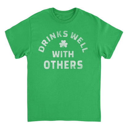 St. Patricks Day Drinks Well with Others Mens T Shirt
