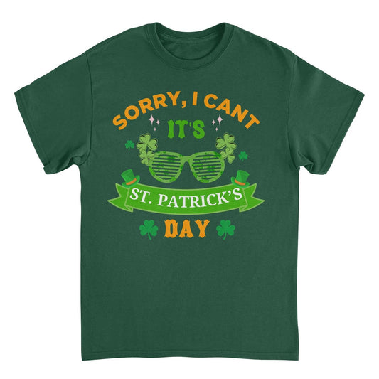 St. Patricks Day Sorry I Can't Mens T Shirt