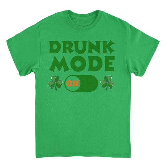 St. Patricks Day Drink Mode on Mens T Shirt