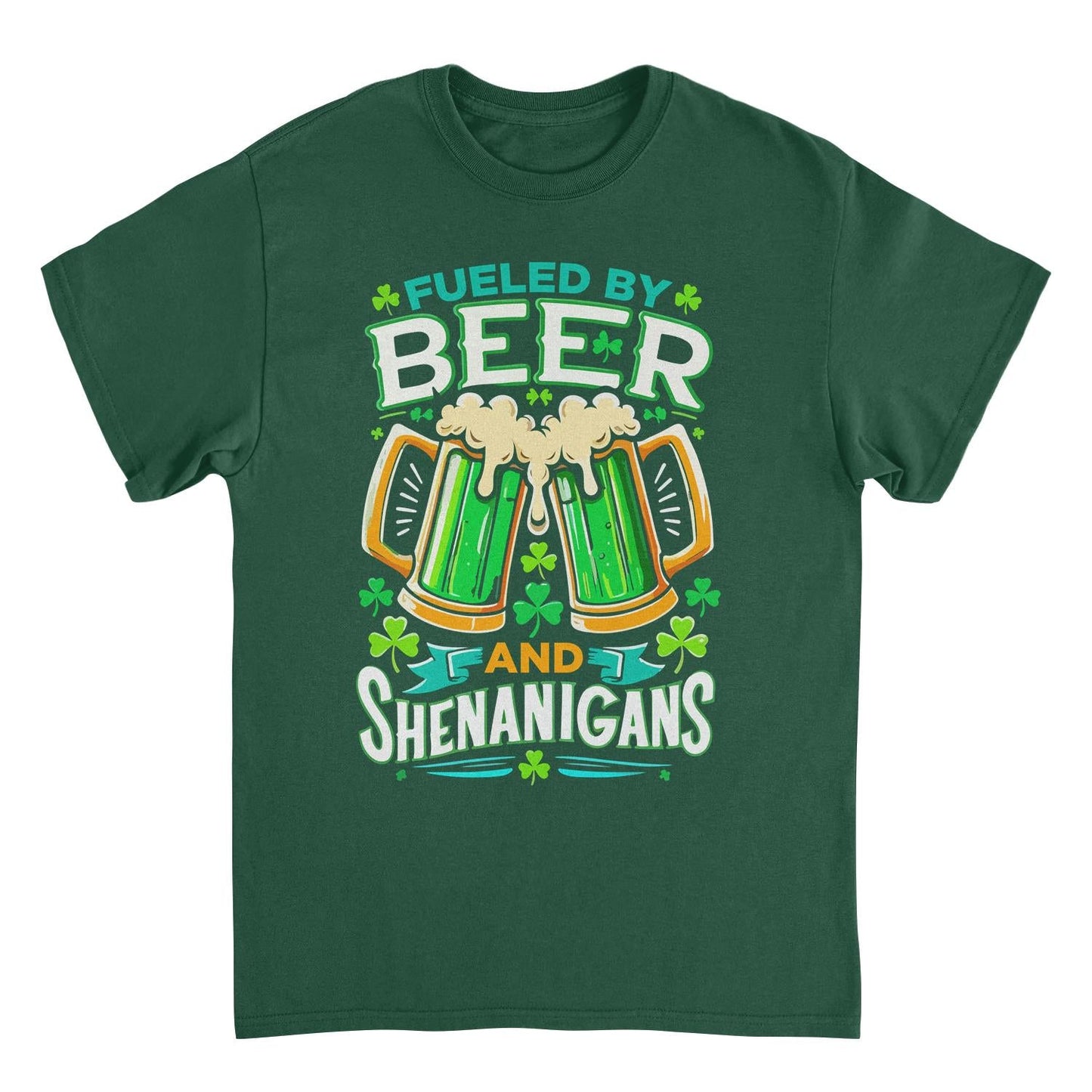 St. Patricks Day Fueled by Beer Mens T Shirt