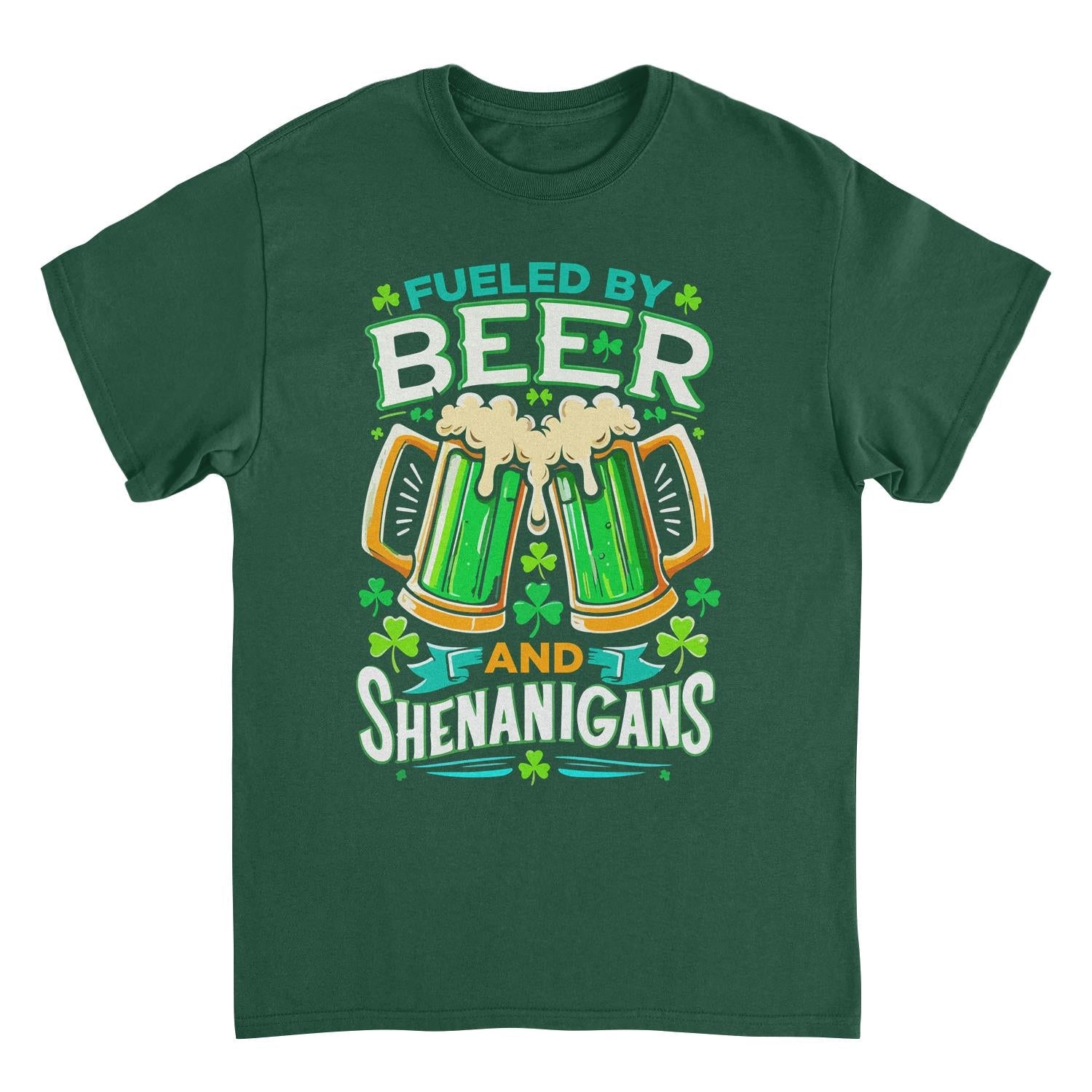 St. Patricks Day Fueled by Beer Mens T Shirt