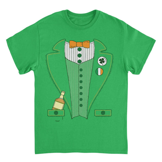 St. Patricks Day Irish Leprechaun Suit Mens T Shirt