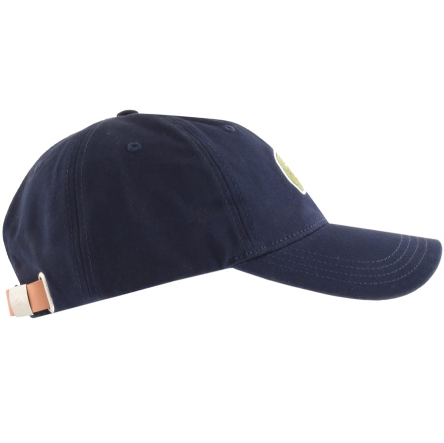Lacoste Men's Classic Large Croc Logo Cap with Leather Strap Hat