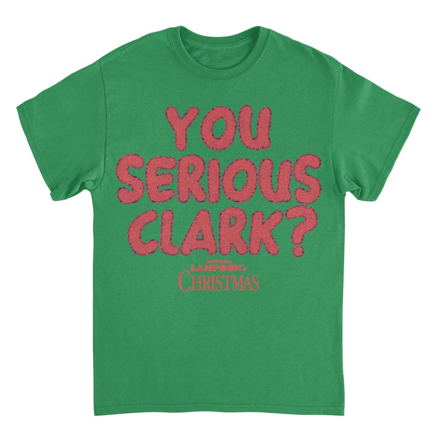 National Lampoon's Christmas Vacation you Serious Clark Red Mens T Shirt