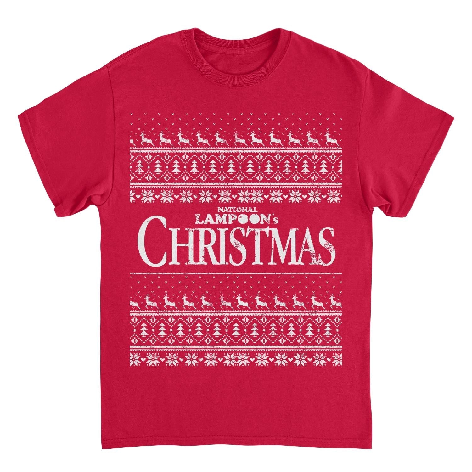 National Lampoon's Christmas Vacation Ugly Sweater 1 Mens T Shirt