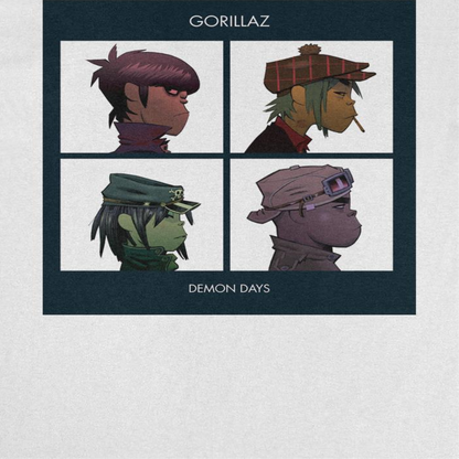 GORILLAZ Demon Days Artwork Mens T Shirt