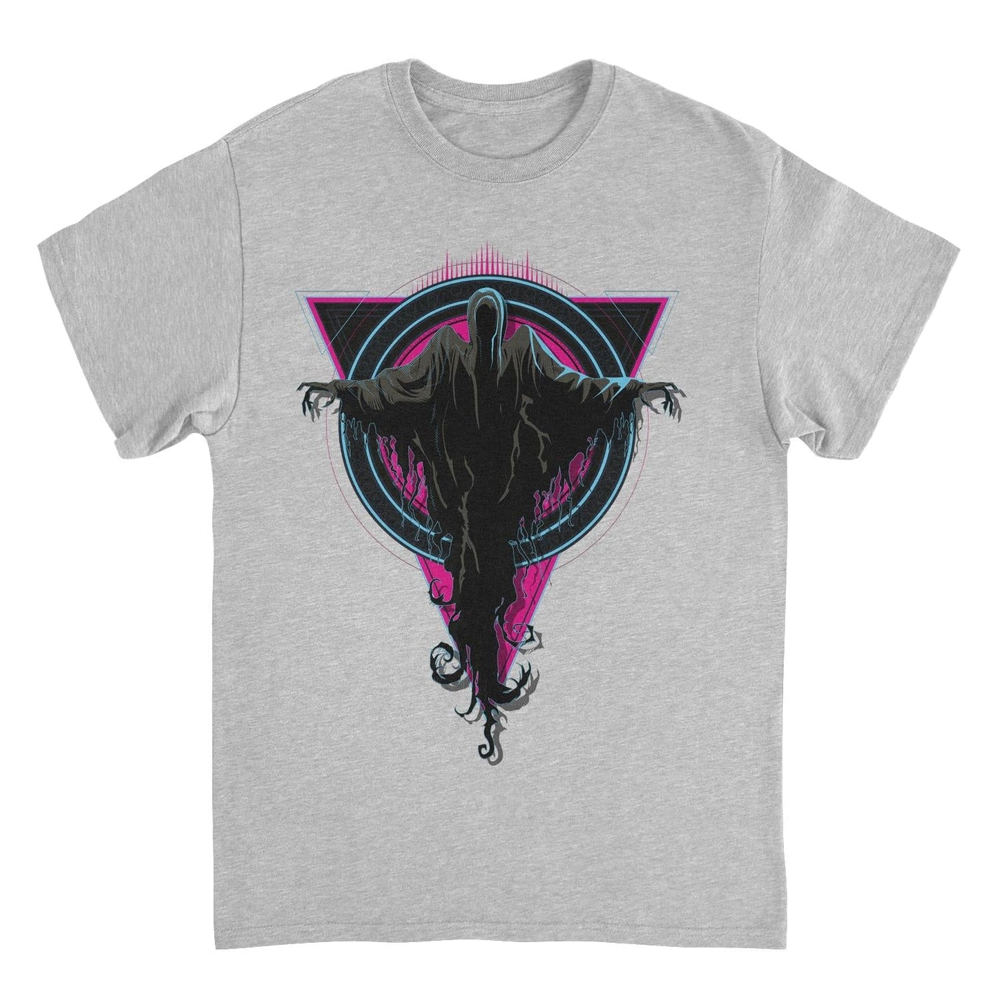 Harry Potter Dementor Modern Shape Sport Grey Mens T Shirt