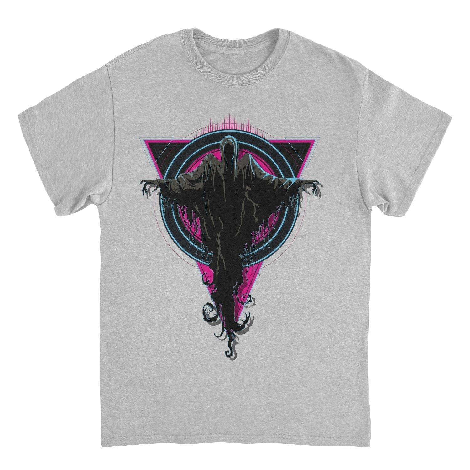 Harry Potter Dementor Modern Shape Sport Grey Mens T Shirt