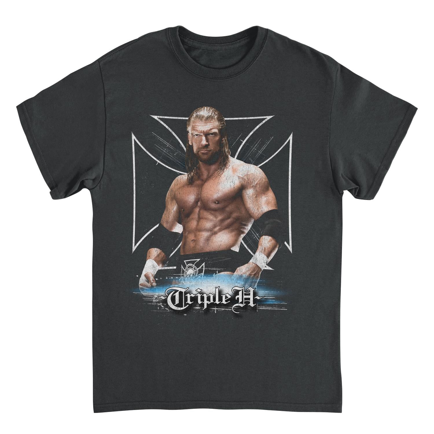 WWE HHH Triple H Black Mens T Shirt