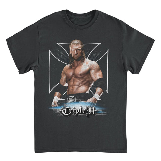 WWE HHH Triple H Black Mens T Shirt