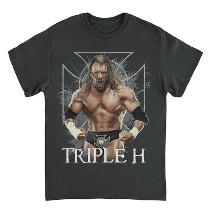 WWE Triple H Black Mens T Shirt