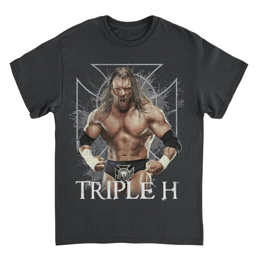 WWE Triple H Black Mens T Shirt