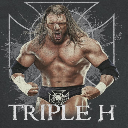 WWE Triple H Mens T Shirt Black