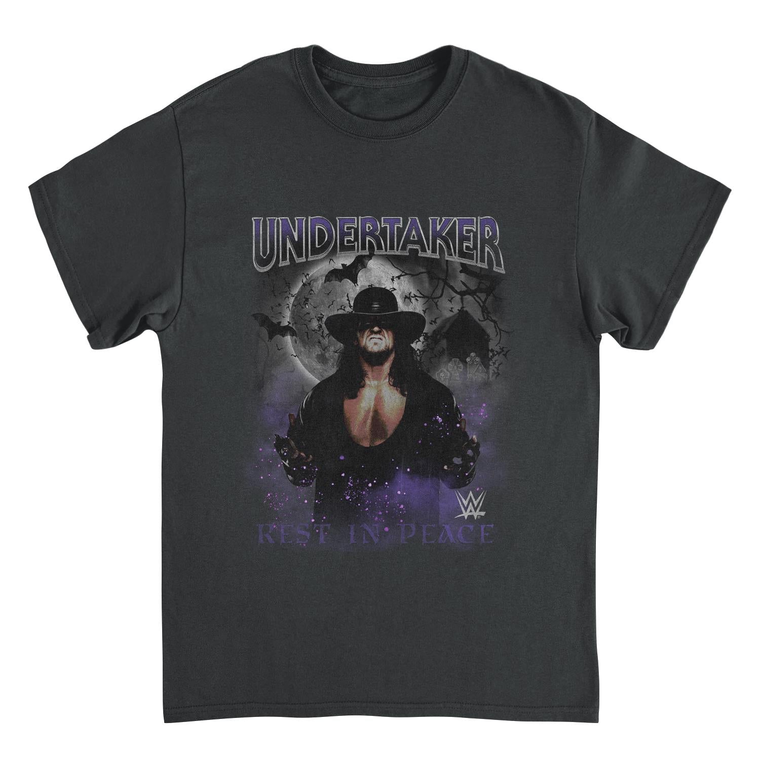 WWE Undertaker RIP Black Mens T Shirt