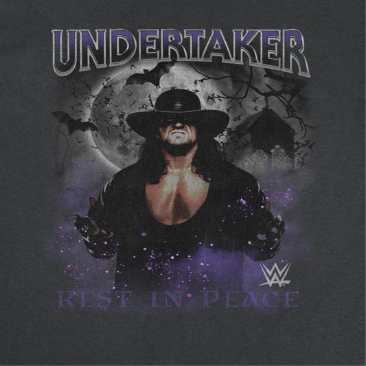 WWE Undertaker RIP Mens T Shirt Black