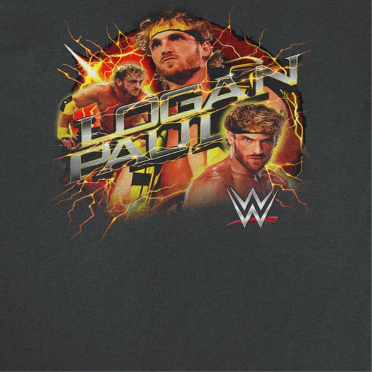WWE Light it Up Mens T Shirt Black