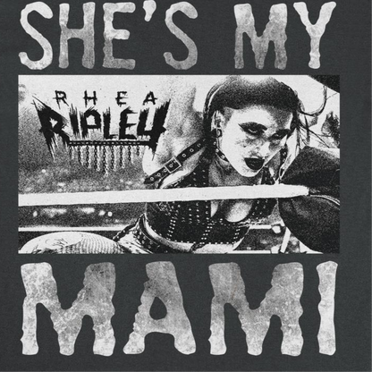 WWE Mami  Mens T Shirt Black