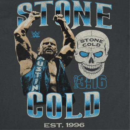 WWE Stone Cold Mens T Shirt Black
