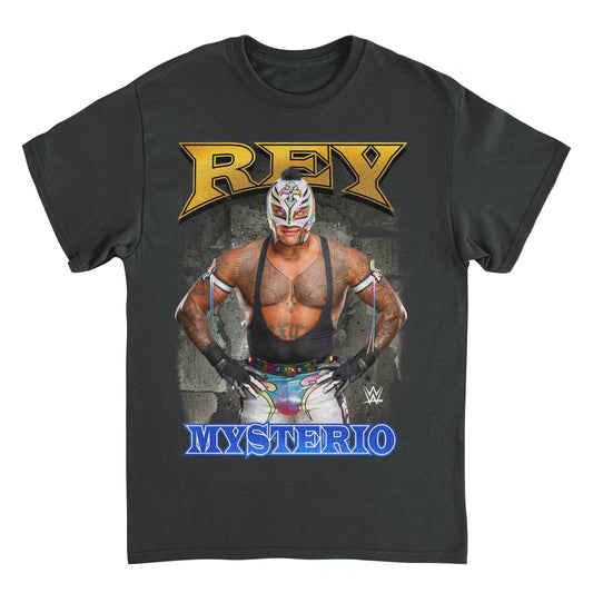 WWE Rey Mysterio Black Mens T Shirt