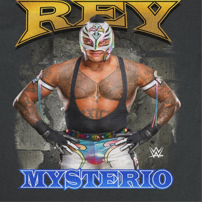 WWE Rey Mysterio Mens T Shirt Black