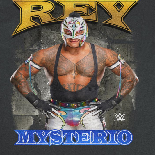 WWE Rey Mysterio Mens T Shirt Black