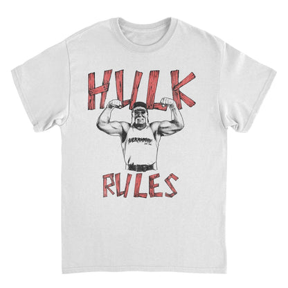 WWE Hulk Hogan White Mens T Shirt