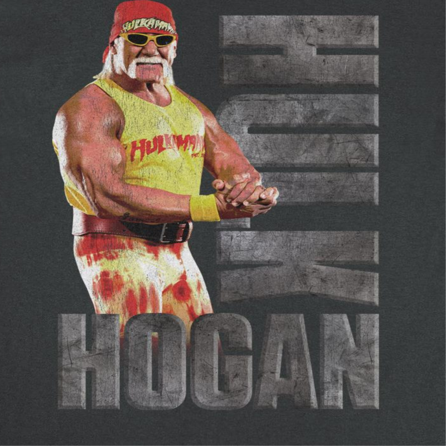 WWE Hulk Rules Mens T Shirt Black