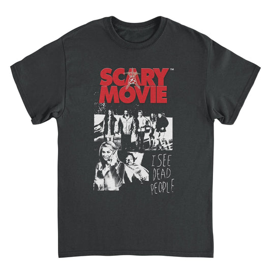 Scary Movie I See Dead People Black Mens T Shirt