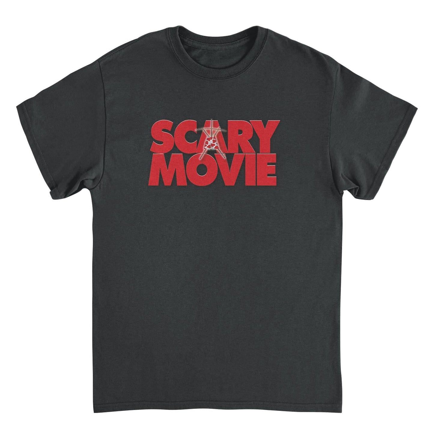 Scary Movie Logo Black Mens T Shirt