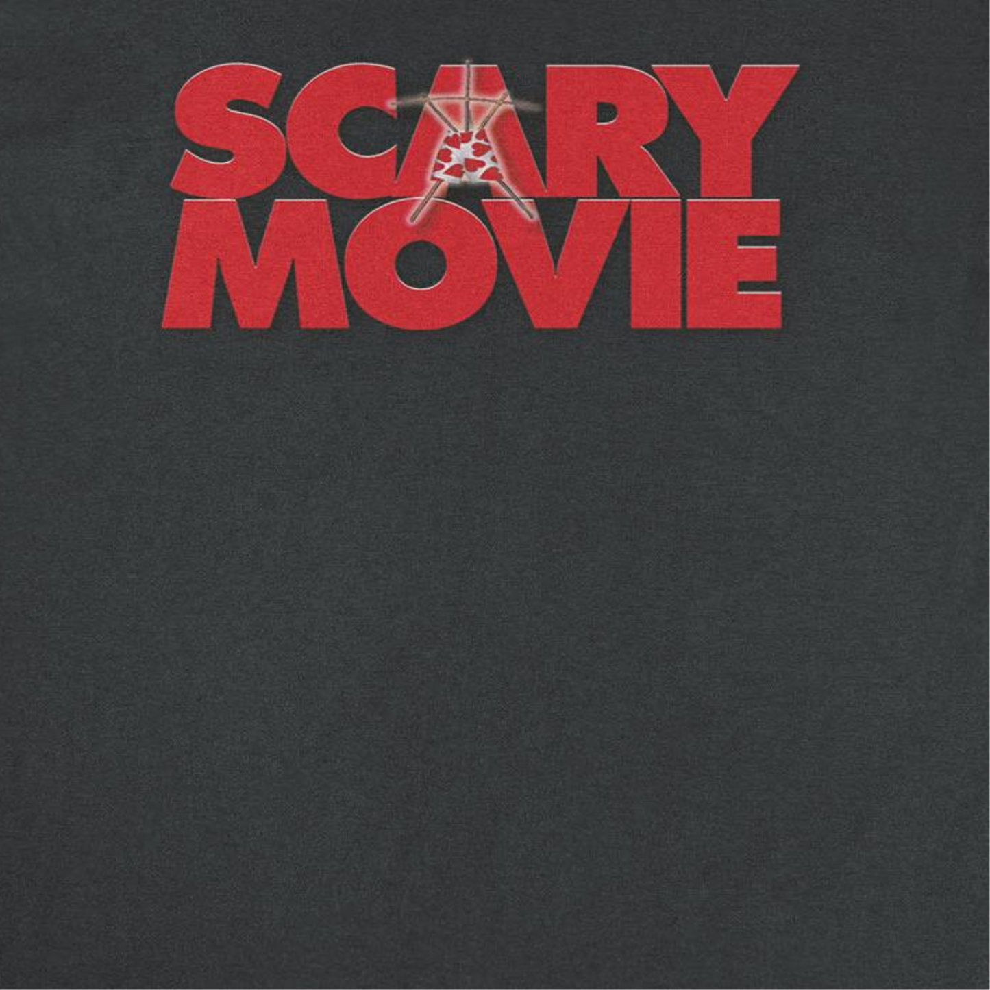 Scary Movie Logo Mens T Shirt Black