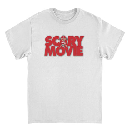 Scary Movie Logo White Mens T Shirt