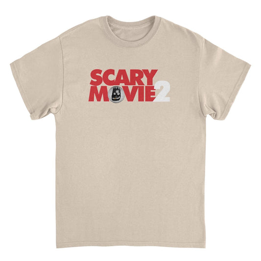 Scary Movie 2 Logo Sand Mens T Shirt
