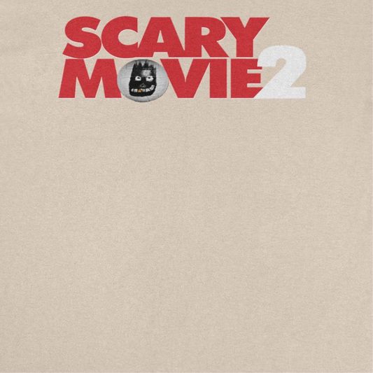 Scary Movie 2 Logo Mens T Shirt Sand