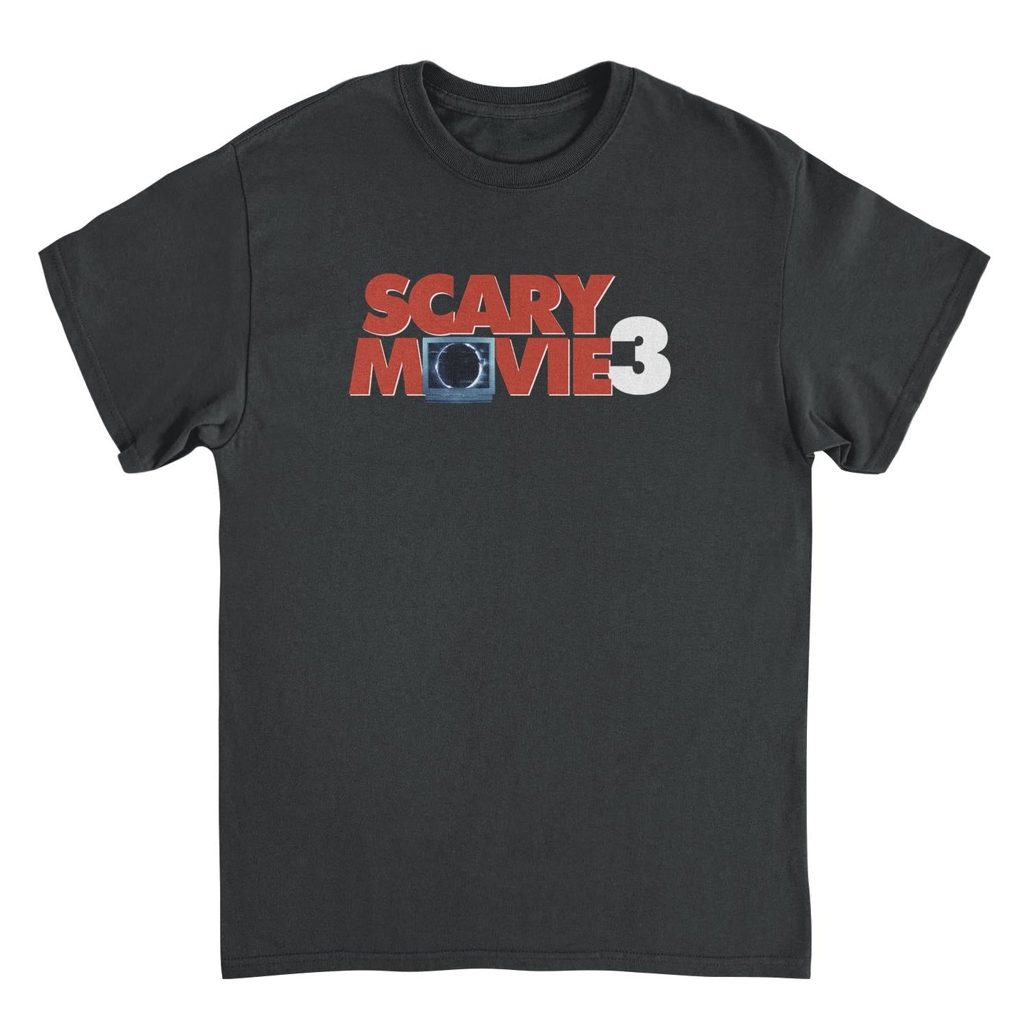 Scary Movie 3 Logo Black Mens T Shirt