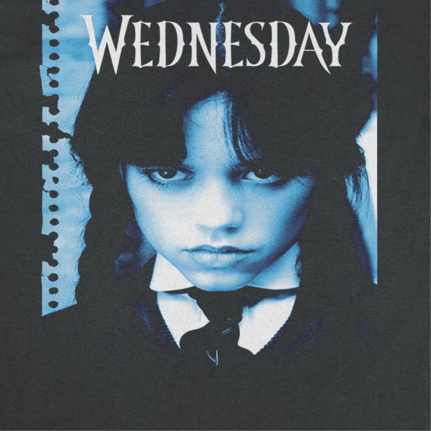 Wednesday Blue Wednesday Mens T Shirt Black