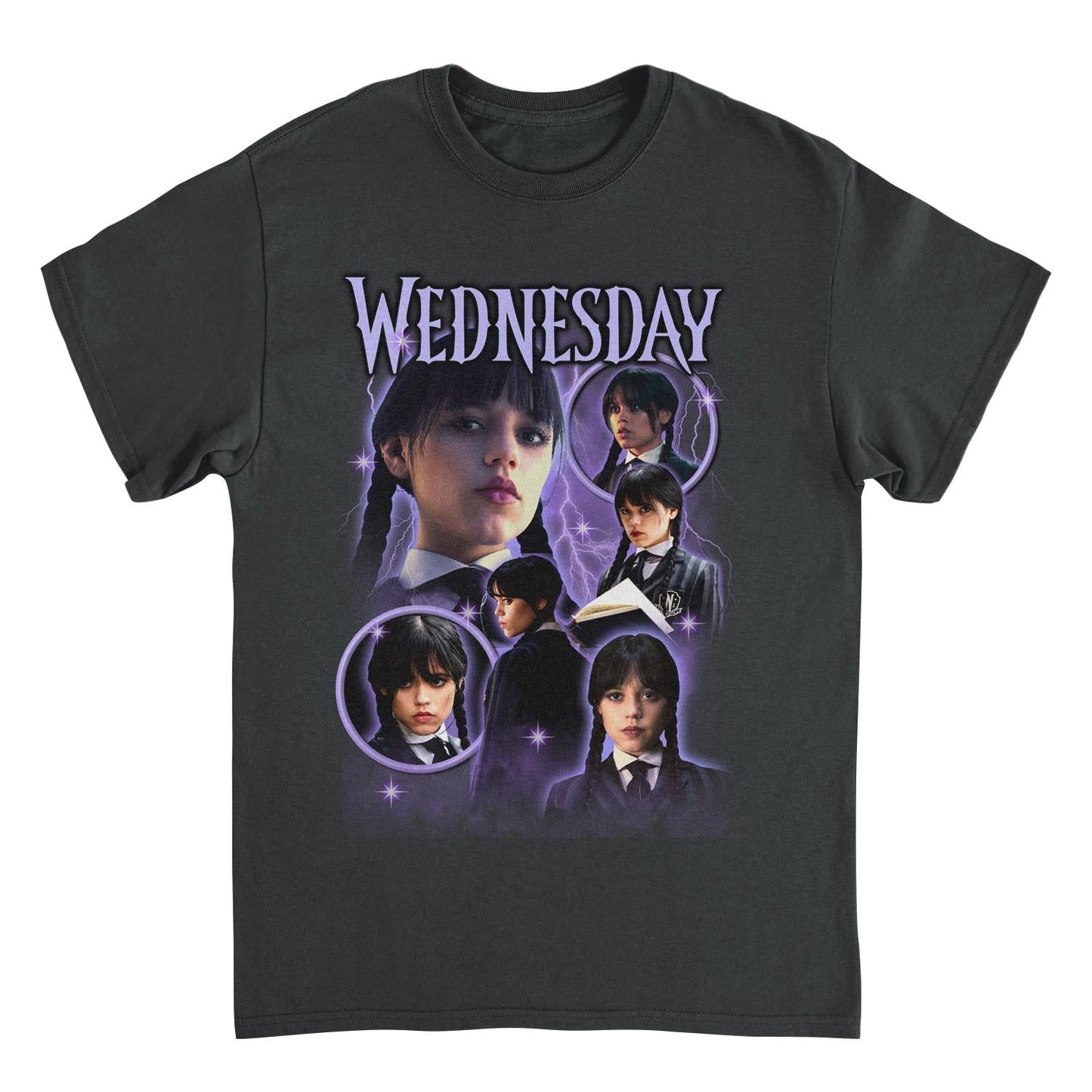 Wednesday Bootleg Black Mens T Shirt