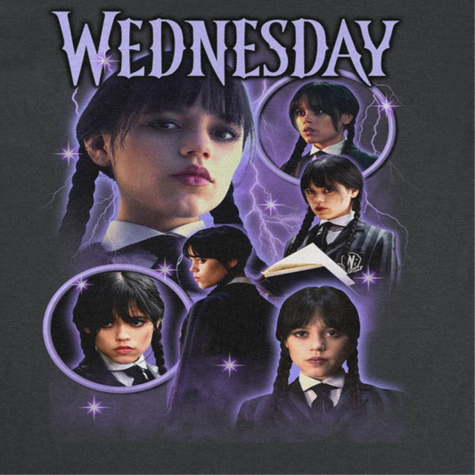 Wednesday Bootleg Mens T Shirt Black