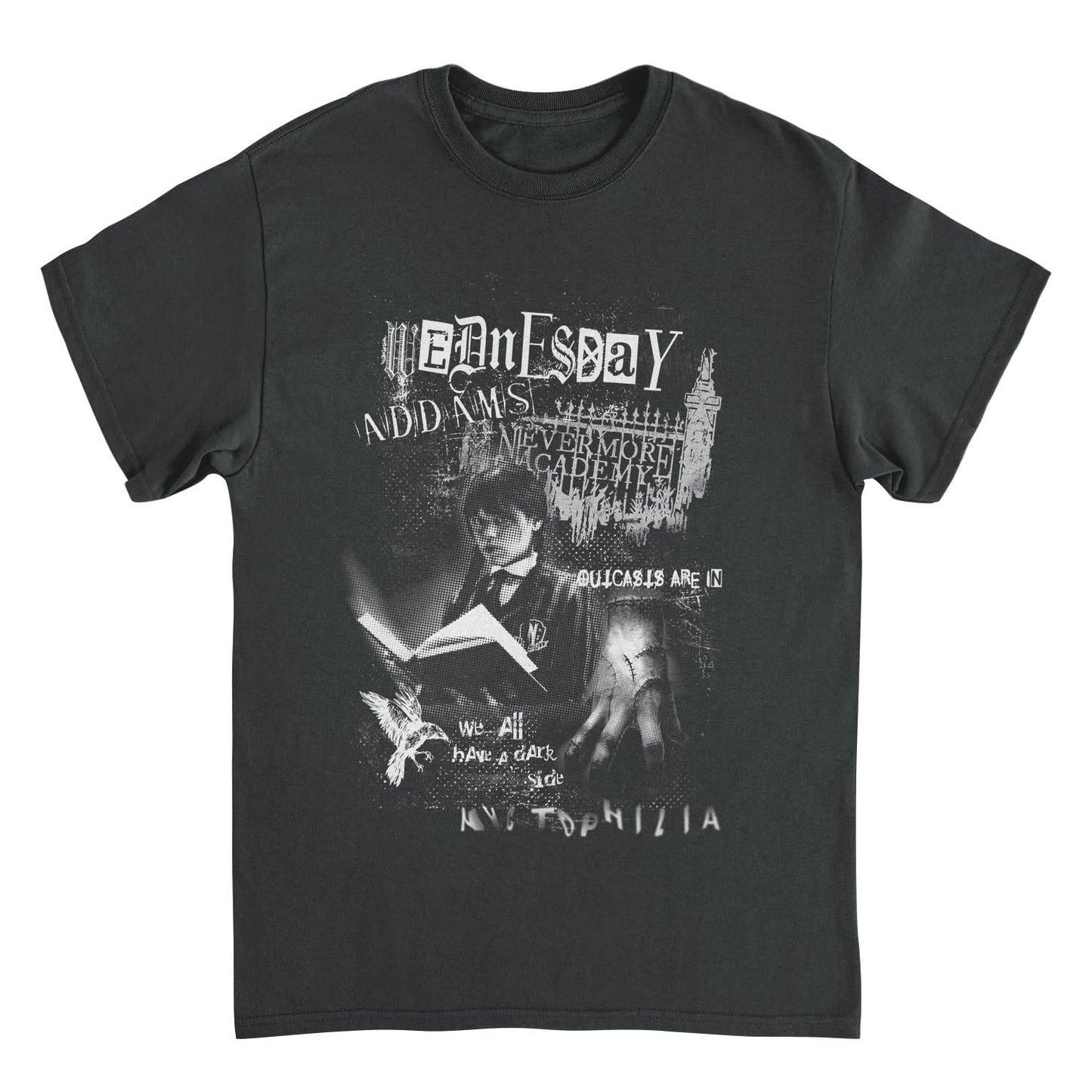 Wednesday Grunge Punk Black Mens T Shirt