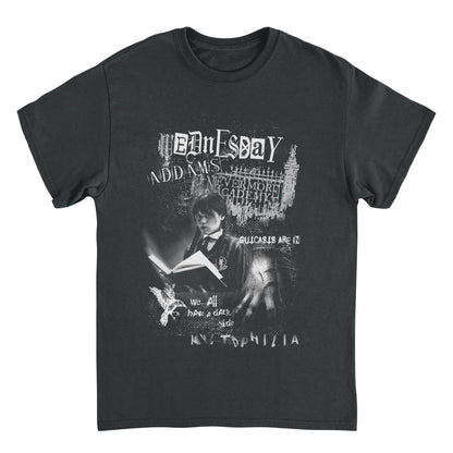 Wednesday Grunge Punk Black Mens T Shirt