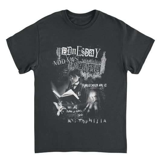 Wednesday Grunge Punk Black Mens T Shirt